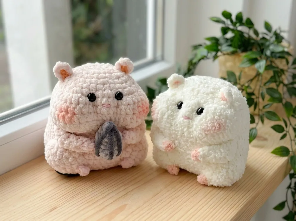 Hamster Amigurumi Crochet Pattern PDF