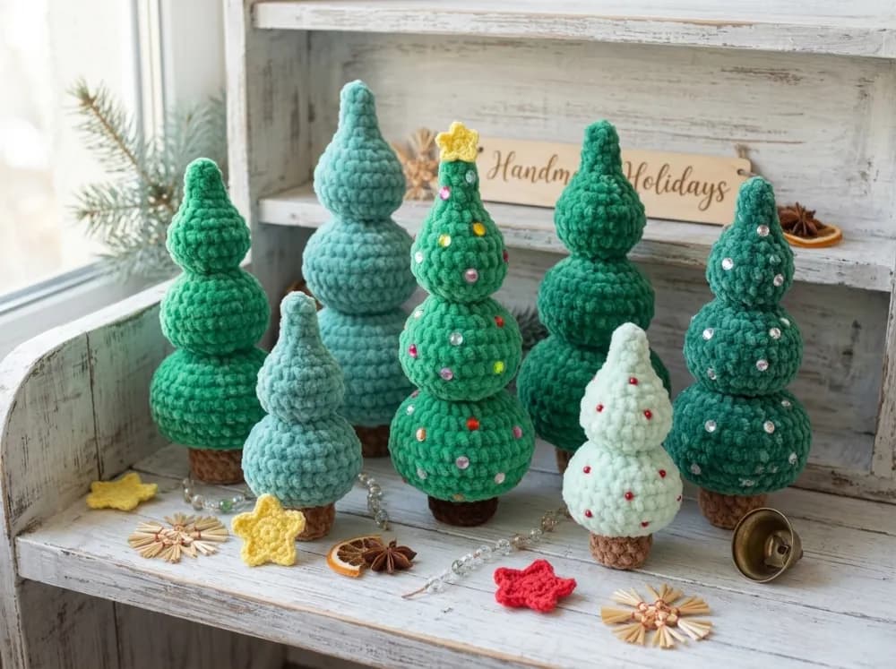 Amigurumi Christmas Tree Crochet Pattern PDF