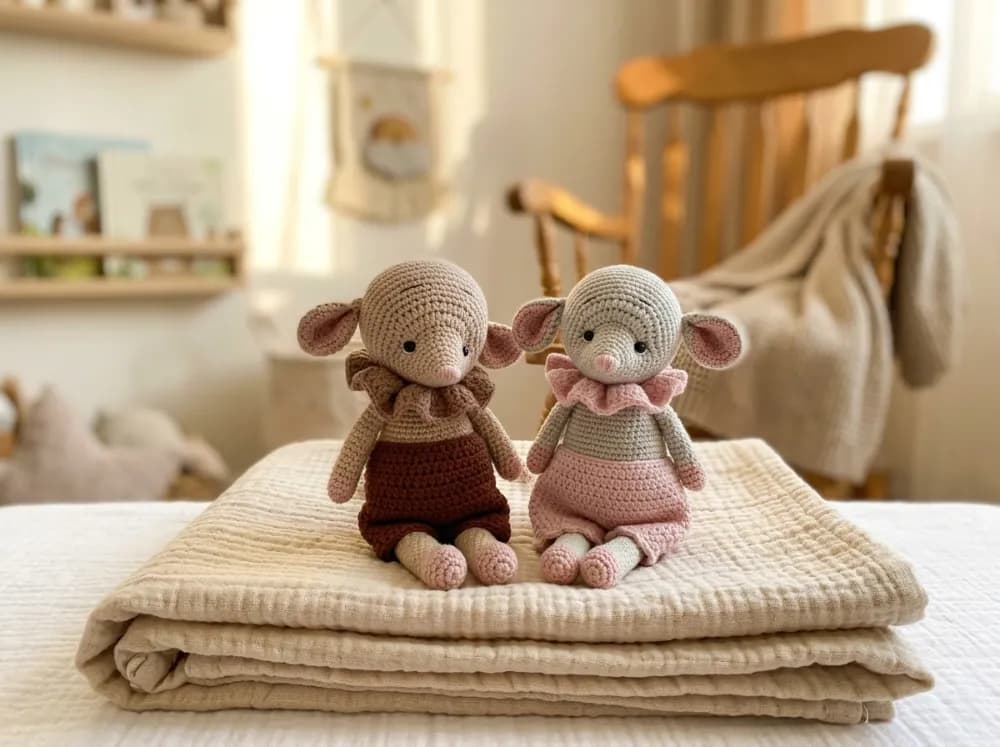 Mouse Amigurumi Crochet Pattern PDF