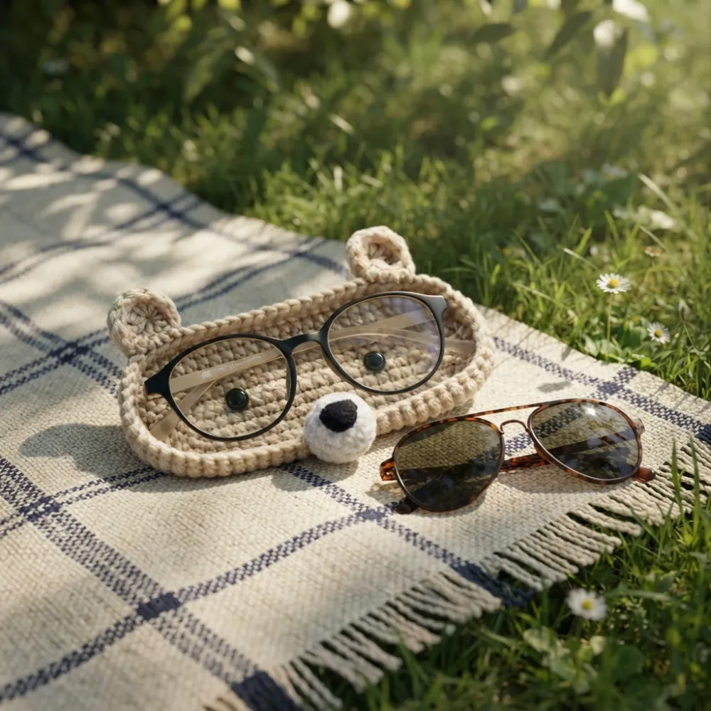 Bear Glasses Case Amigurumi Crochet Pattern PDF, photo 1 of 5