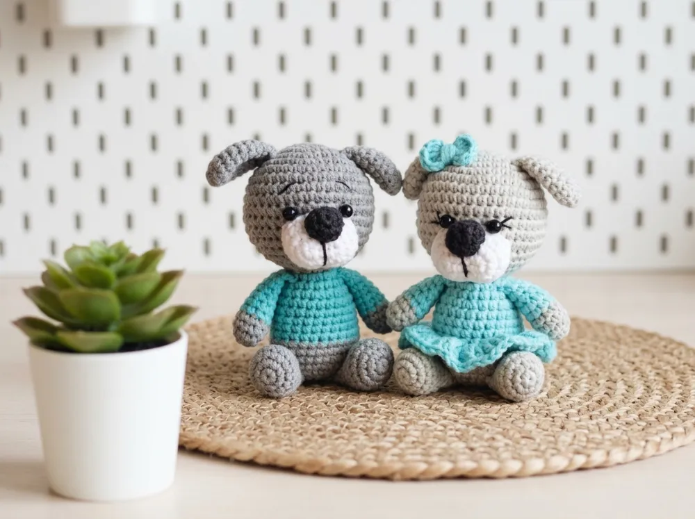 Amigurumi Puppy Crochet Pattern PDF