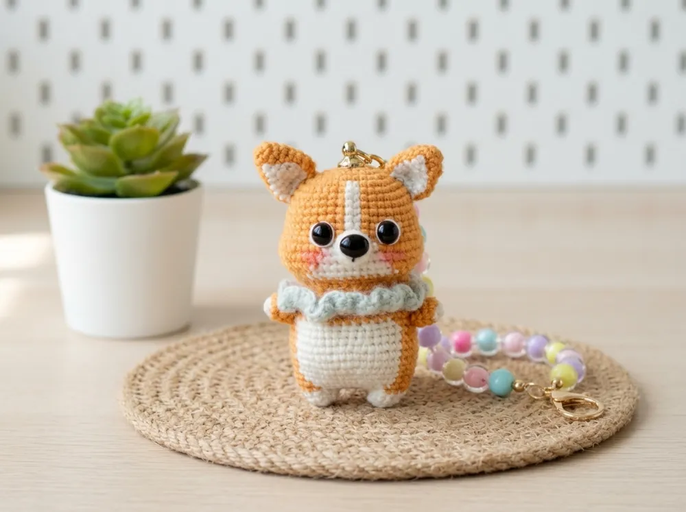 Corgi Amigurumi Crochet Pattern PDF