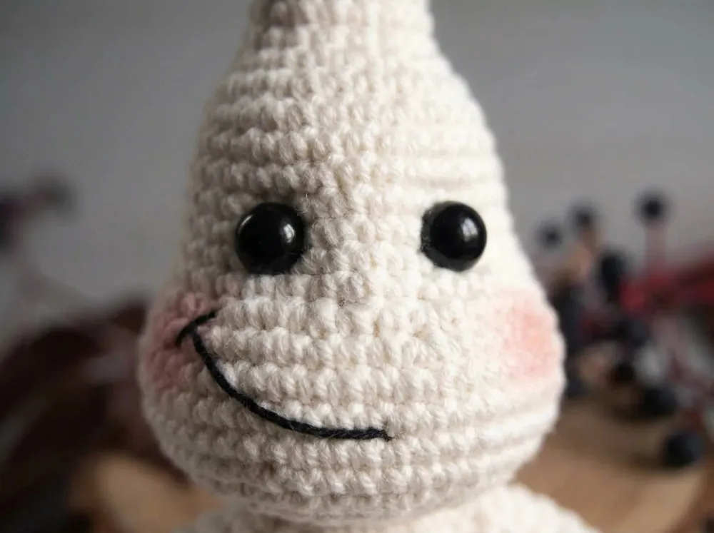 Funny Ghost Halloween Amigurumi Crochet Pattern PDF, photo 1 of 7