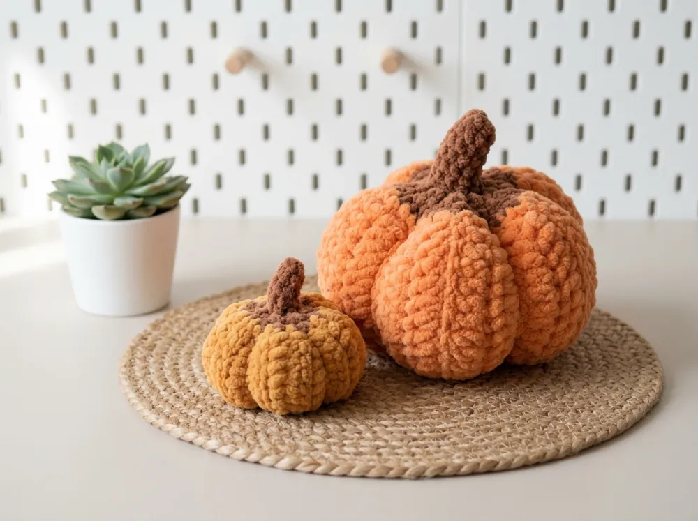 Crochet Pumpkin Amigurumi Pattern PDF