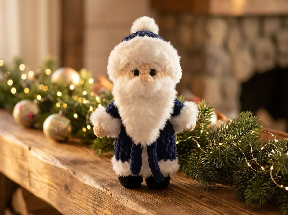 Amigurumi Santa Claus Crochet Pattern