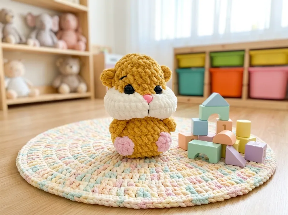 Hamster Amigurumi Crochet Pattern PDF