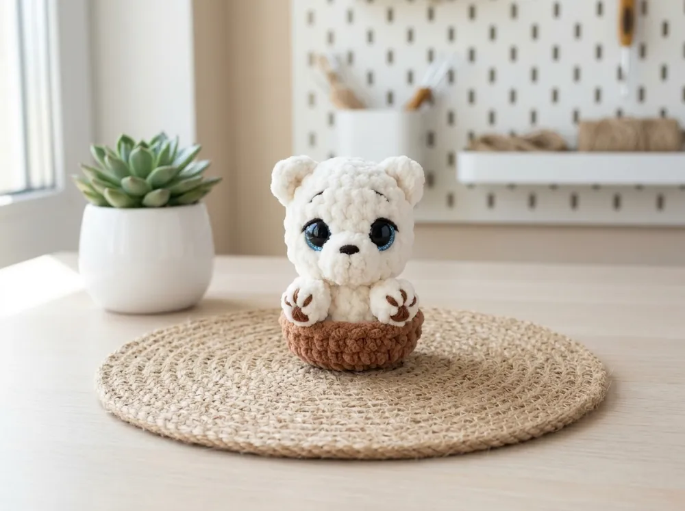 Teddy Bear Amigurumi Crochet Pattern PDF