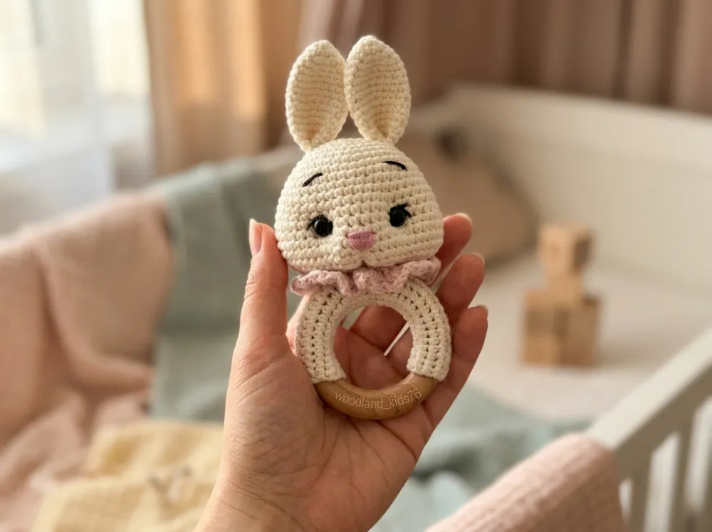 Bunny Rattle Amigurumi Crochet Pattern