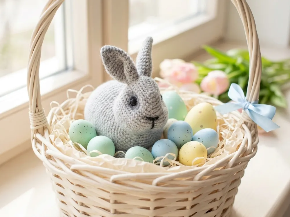 Realistic Shaded Bunny Amigurumi Crochet Pattern PDF, photo 1 of 7