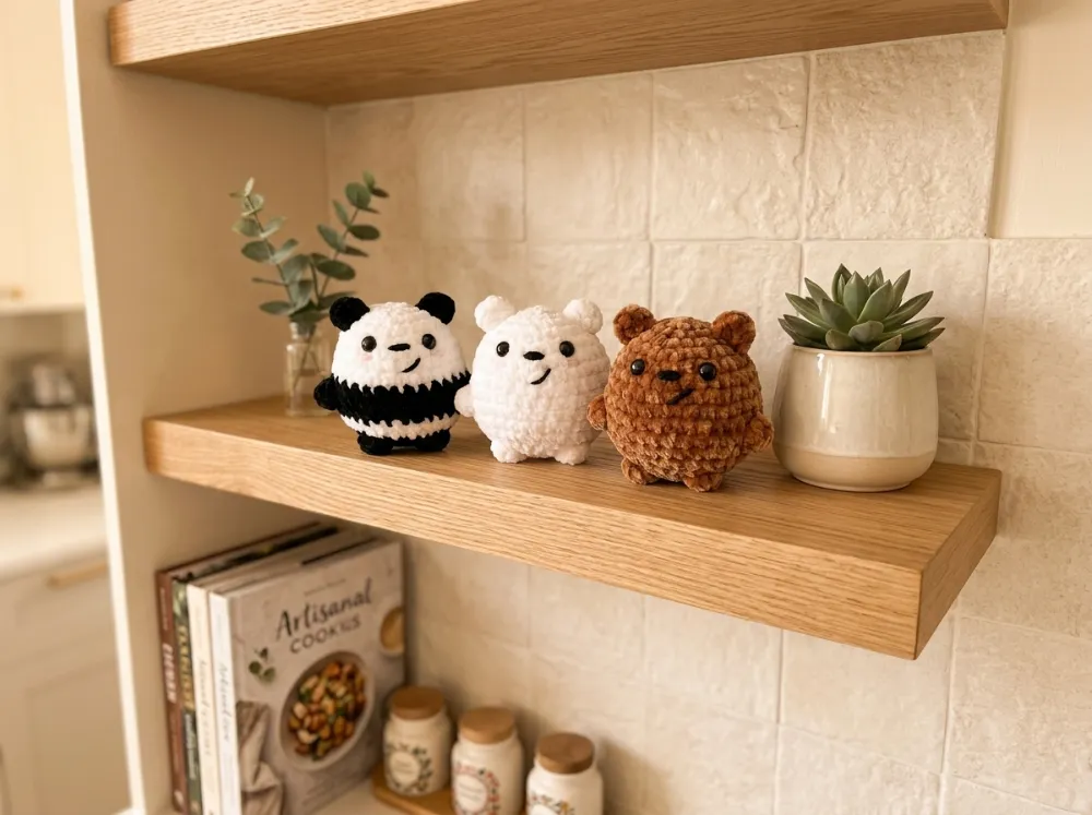 Amigurumi Bear Trio Crochet Pattern