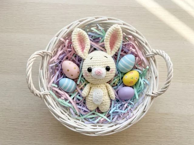 Little Bunny Amigurumi Crochet Pattern PDF for Beginners