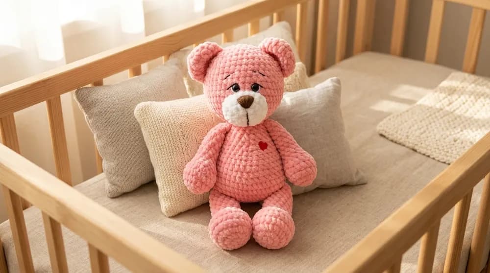 Teddy Bear Amigurumi Crochet Pattern PDF